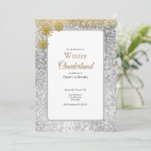 Invitation à l'anniversaire (Debout devant)