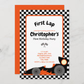 Invitation à l'anniversaire (Devant / Derrière)