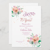 Invitation à l'anniversaire (Devant / Derrière)