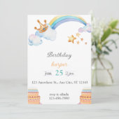 invitation à l'anniversaire (Debout devant)