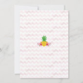 Invitation à l'anniversaire d'Aloha (Dos)