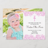 Invitation à l'anniversaire de Ballerina (Devant / Derrière)