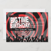 Invitation à l'anniversaire de Big Time (Devant)