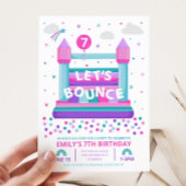 Invitation à l'anniversaire de Bounce House