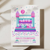 Invitation à l'anniversaire de Bounce House