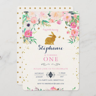 Invitation à l'anniversaire de Bunny