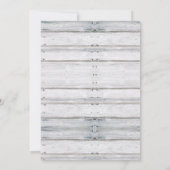 Invitation à l'anniversaire de Cowboy (Dos)