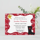 Invitation à l'anniversaire de Cowboy (Debout devant)