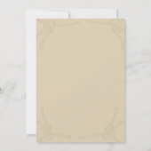 Invitation à l'anniversaire de Cowboy (Dos)