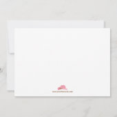 Invitation à l'anniversaire de Cowgirl (Dos)