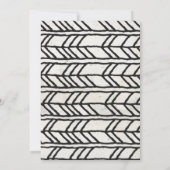 Invitation à l'anniversaire de dinosaure (Dos)