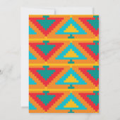 Invitation à l'anniversaire de Fiesta (Dos)