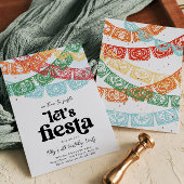 Invitation à l'anniversaire de Fiesta