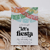 Invitation à l'anniversaire de Fiesta