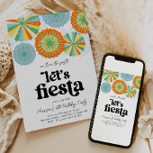 Invitation à l'anniversaire de Fiesta
