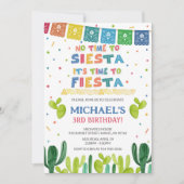 Invitation à l'anniversaire de Fiesta (Devant)