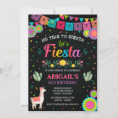 Invitation à l'anniversaire de Fiesta (Devant)