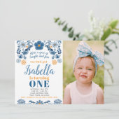 Invitation à l'anniversaire de Fiesta avec votre p (Debout devant)