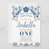 Invitation à l'anniversaire de Fiesta, Invitation  (Devant)