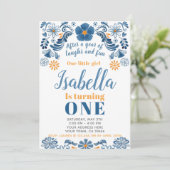 Invitation à l'anniversaire de Fiesta, Invitation  (Debout devant)