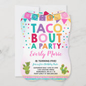 Invitation à l'anniversaire de Fiesta Taco Bout Un (Devant)