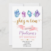 Invitation à l'anniversaire de Gem (Devant)