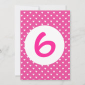 Invitation à l'anniversaire de Kitten, Partie adop (Dos)