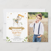 Invitation à l'anniversaire de Knight Royal Mediev (Devant)