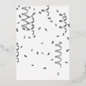 Invitation à l'anniversaire de la ballons à huile  (Verso)