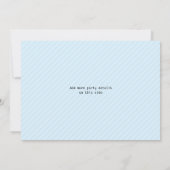 Invitation à l'anniversaire de la bande de cassett (Dos)