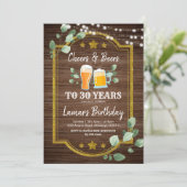 invitation à l'anniversaire de la bière et de la b (Debout devant)