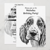 Invitation à l'anniversaire de la Bretagne en Espa (Devant / Derrière)