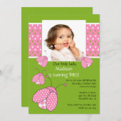 Invitation à l'anniversaire de la cocaïne rose (Devant / Derrière)