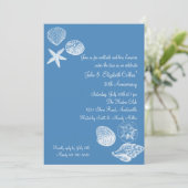 Invitation à l'anniversaire de la collection Seash (Debout devant)