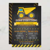 Invitation à l'anniversaire de la construction de  (Devant / Derrière)