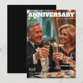 Invitation à l'anniversaire de la couverture du ma (Devant / Derrière)