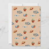 Invitation à l'anniversaire de la Cowgirl Wildwest (Dos)