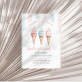Invitation à l'anniversaire de la crème glacée, vo