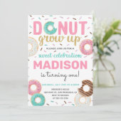 Invitation à l'anniversaire de la culture du donut (Debout devant)