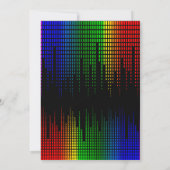 Invitation à l'anniversaire de la danse disco (Dos)