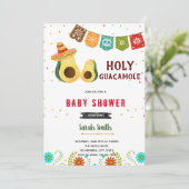 Invitation à l'anniversaire de la douche fiesta Ho (Debout devant)