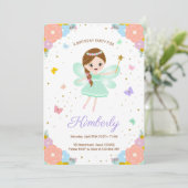 invitation à l'anniversaire de la fée (Debout devant)
