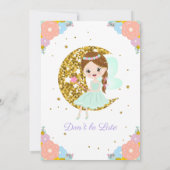 invitation à l'anniversaire de la fée (Dos)