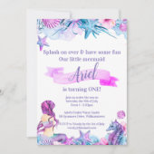 Invitation à l'anniversaire de la femme de chambre (Devant)