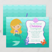 Invitation à l'anniversaire de la femme de ménage (Devant / Derrière)