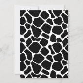 Invitation à l'anniversaire de la ferme de vache (Dos)