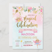 Invitation à l'anniversaire de la fête (Devant)