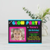 Invitation à l'anniversaire de la fête de la lueur (Debout devant)