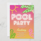 Invitation à l'anniversaire de la fête de la pisci (Devant)