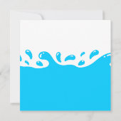 Invitation à l'anniversaire de la fête de la pisci (Dos)